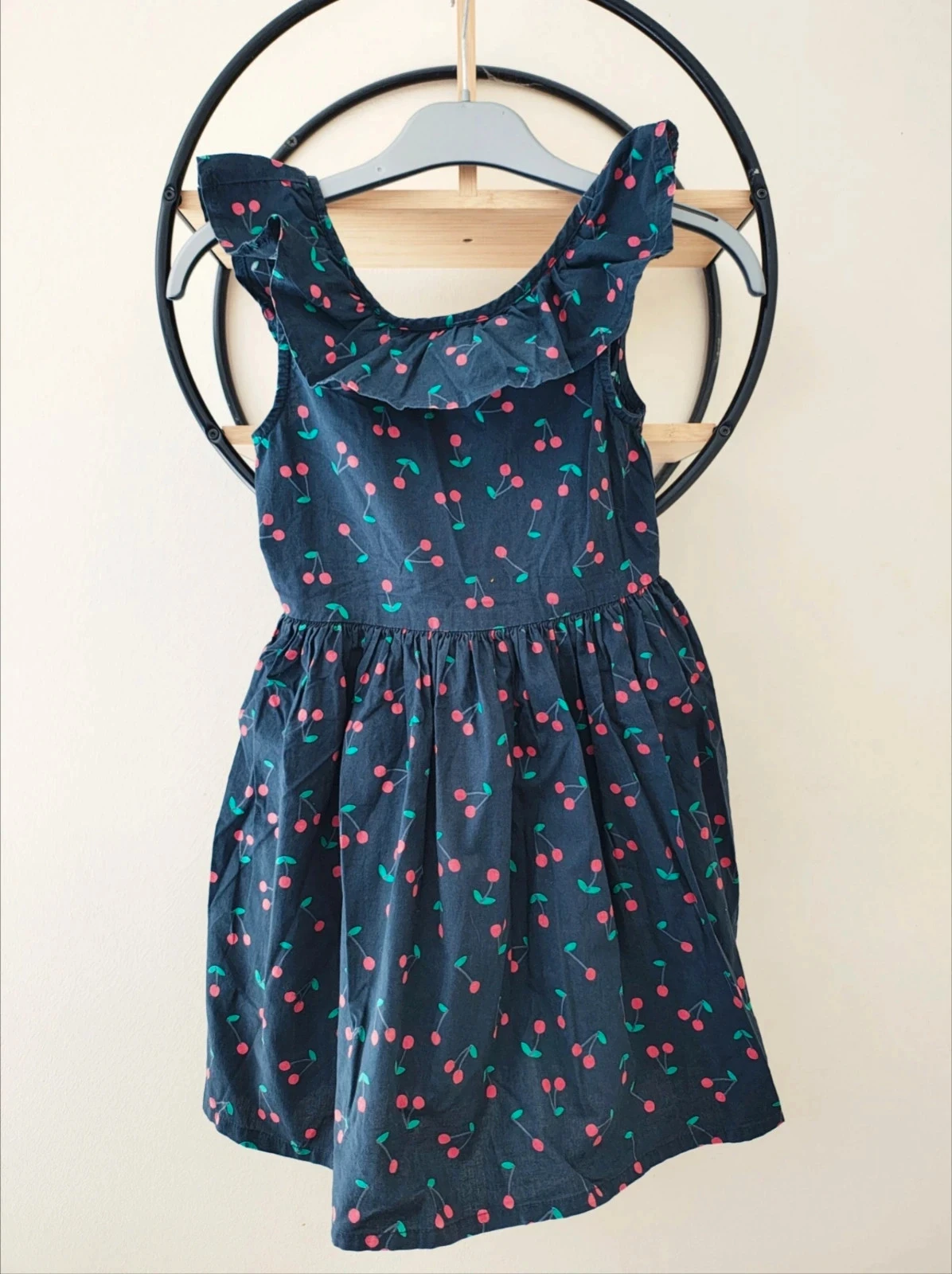 6 ans robe été cerise Kiabi